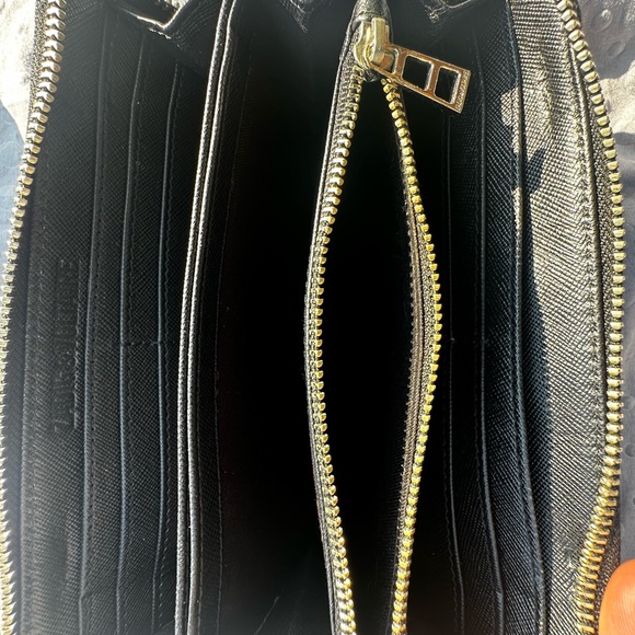 Leather Zip Around Wallet - Picture 9 of 12